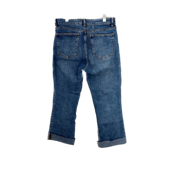 Zara Medium Wash Blue Jeans Size 42 - Picture 3 of 3